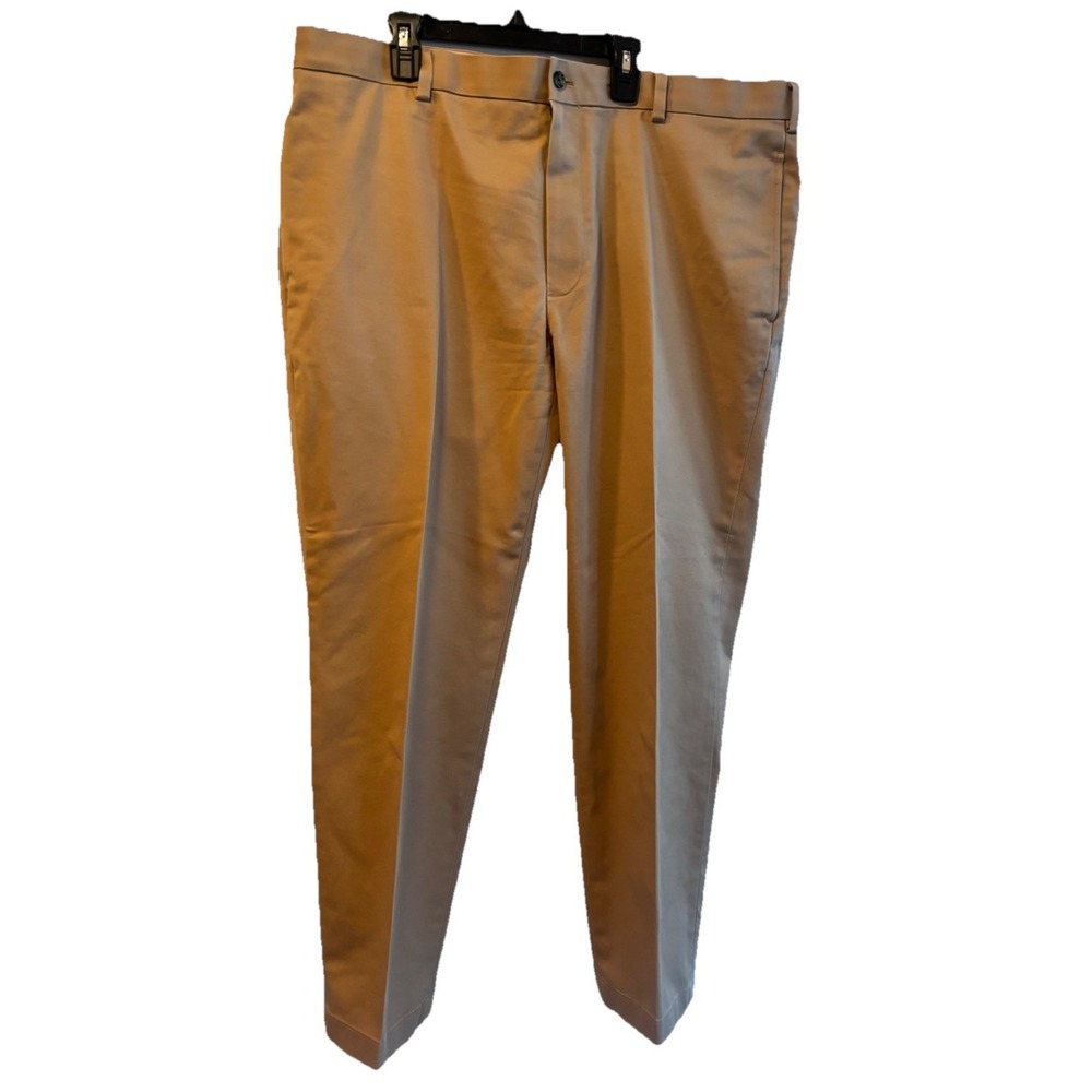 Brooks Brothers Advance Chino Clark Mens 40x29 Dk‎ Khaki Pants Preppy READ